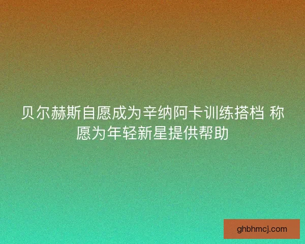贝尔赫斯自愿成为辛纳阿卡训练搭档 称愿为年轻新星提供帮助